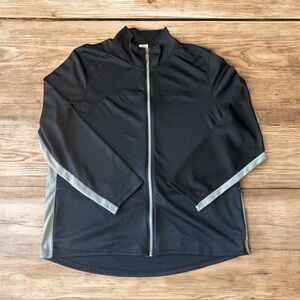 Alo Jacket Mens XXL Black‎ Cool Fit Zip Athletic Top